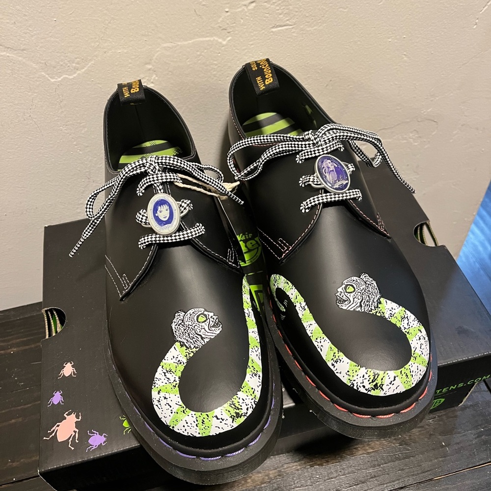 Beetlejuice Doc Martens